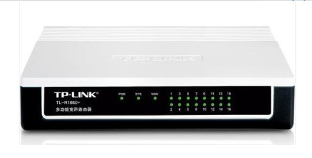 TP-LINK TL-R1660+ 16口多功能宽带有线...