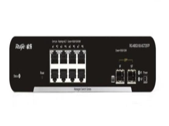 锐捷 RG-NBS3100-8GT2SFP 8口千兆交换...
