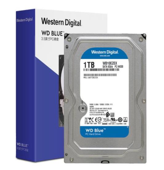 西部数据(WD)蓝盘 1TB SATA6Gb/s 720...