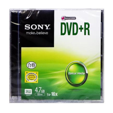 索尼 DVD+R 空白刻录光盘