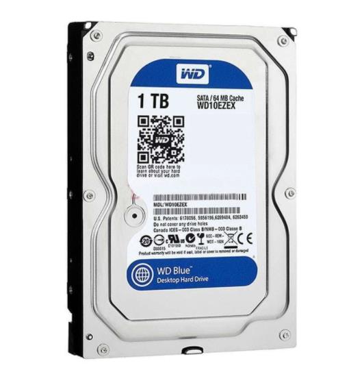 西部数据 WD10EZEX 蓝盘 1TB SATA6Gb...