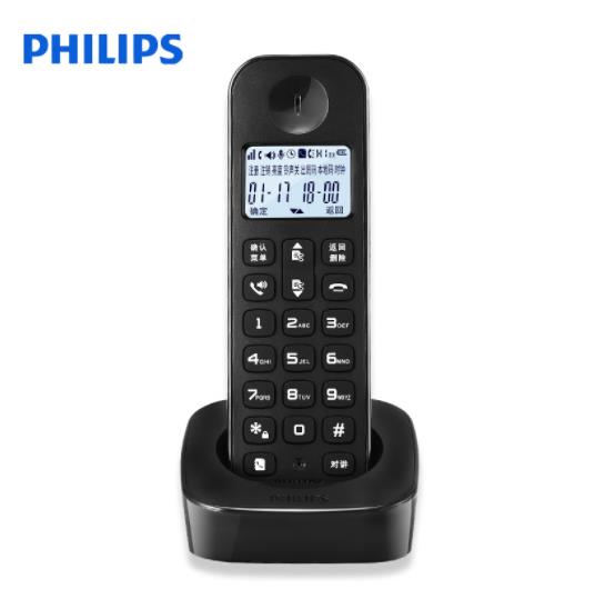 飞利浦 PHILIPS 无绳电话机 无线座机DCTG16...