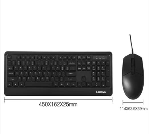 联想（Lenovo）KM102 有线键盘鼠标套装