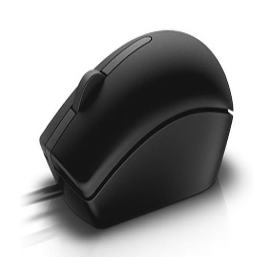 戴尔（DELL）MS116 有线鼠标 商务办公鼠标（黑色...