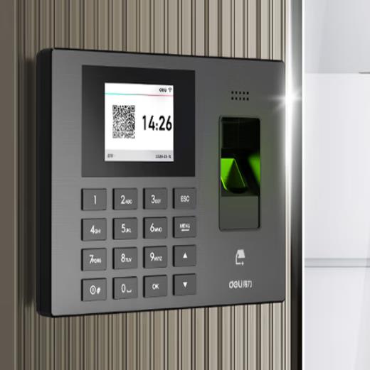 得力(deli) 3960S(黑色)指纹考勤机