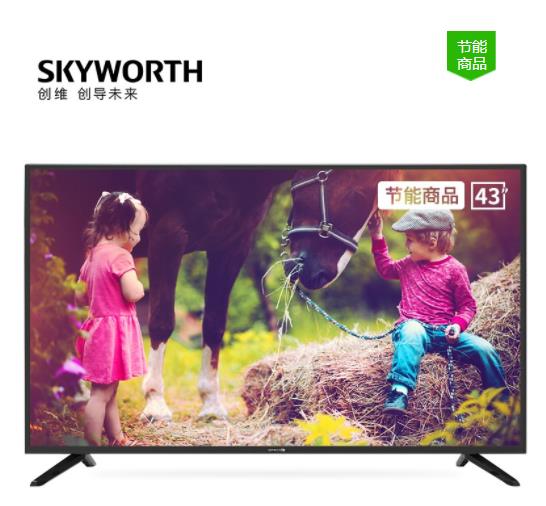 创维（SKYWORTH）43E382W 43英寸2K全高...