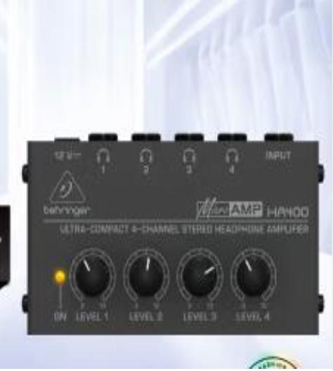 百灵达（Behringer） MX400 4路迷你型线路...