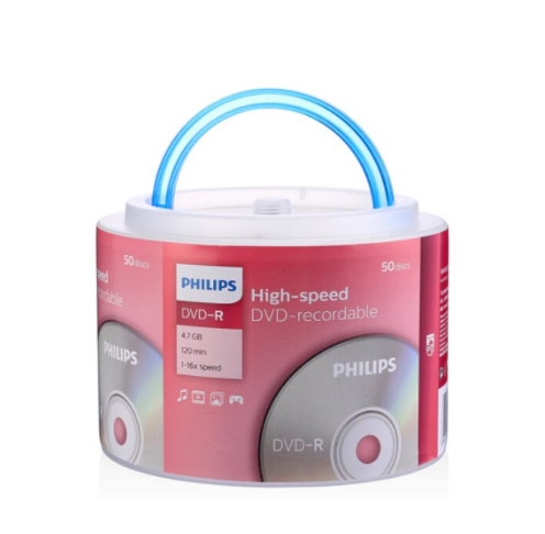 飞利浦 PHILIPS DVD-R 光碟刻录盘 手拎乖乖...
