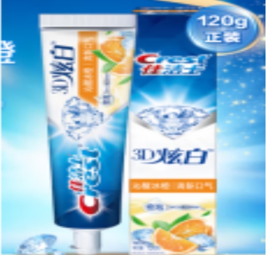 佳洁士 3D炫白牙膏120g