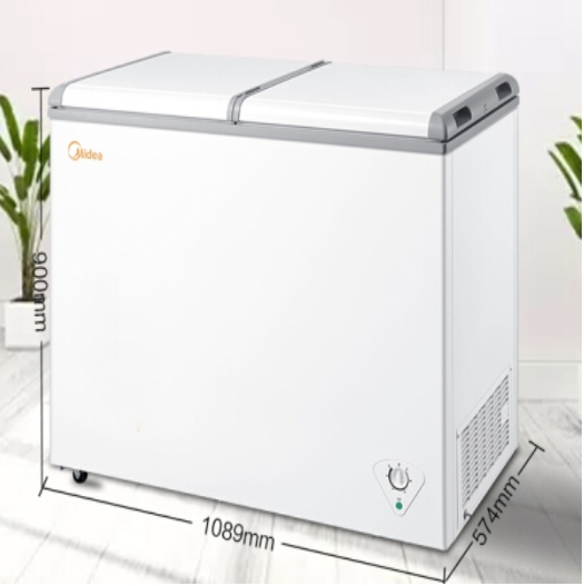 美的(Midea)220升 家用商用冰柜BCD-220V...