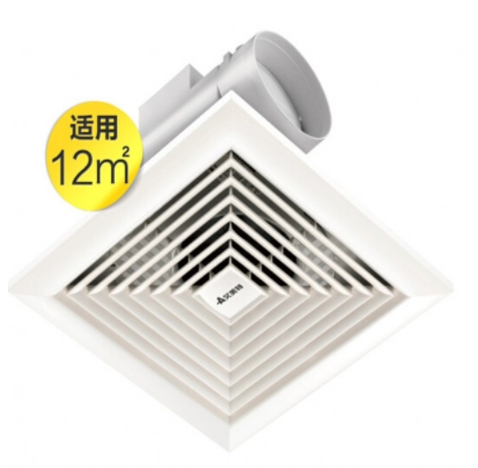 艾美特 XC13E 排风扇 安装尺寸233*233mm ...
