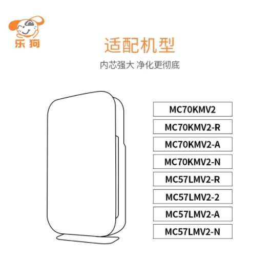适配大金空气净化器过滤网褶皱滤芯MC70KMV2 MCK...