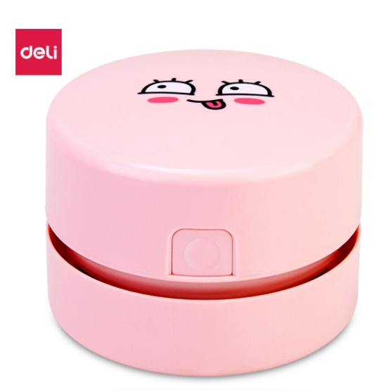 得力 deli 18886 桌面吸尘器 充电式 橡皮屑清...