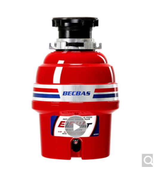 贝克巴斯（BECBAS）垃圾处理器厨房厨余粉碎机 Ele...