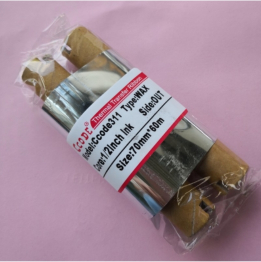 TEN CODE 70MM*60M 腊基碳带 管芯19m...