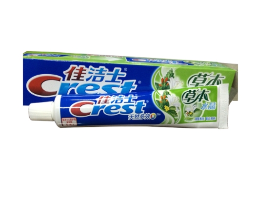 佳洁士 90克牙膏 草本水晶牙膏