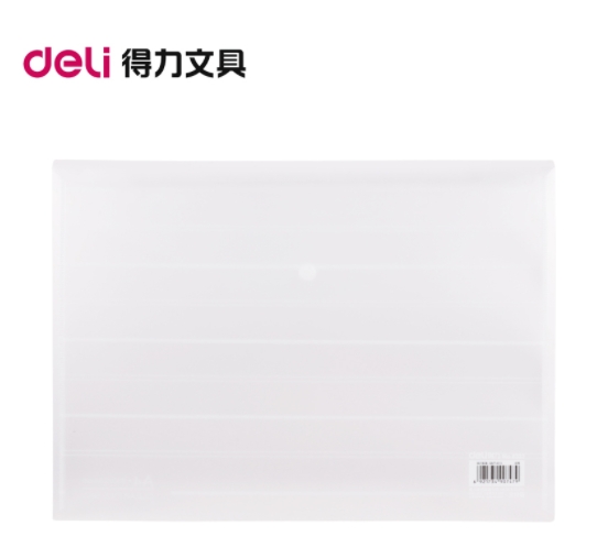 得力 8302 A4 透明文件袋
