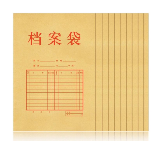 得力 5953 混浆牛皮纸档案袋175G A4