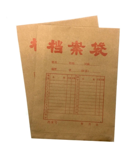 鑫源 4.8CM A4 200g 牛皮纸档案袋 50个/...