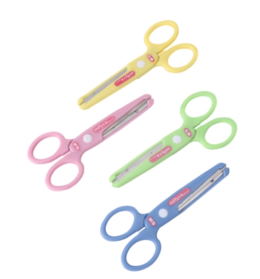 晨光 FSS91302 米菲学生安全手工剪刀 127mm...