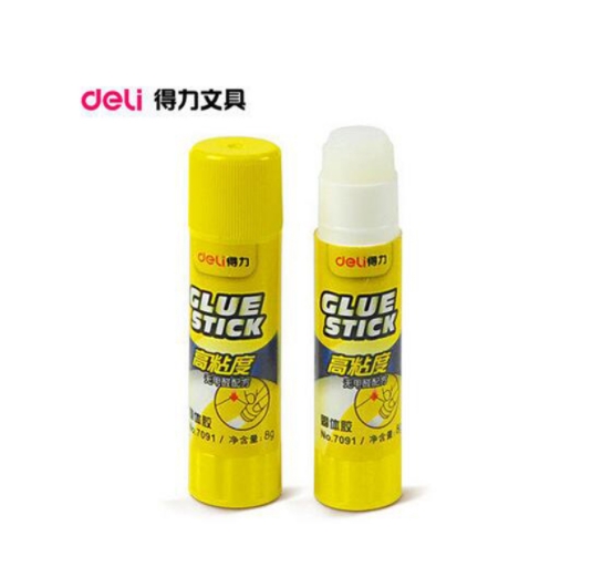 得力 7091 固体胶棒 8g