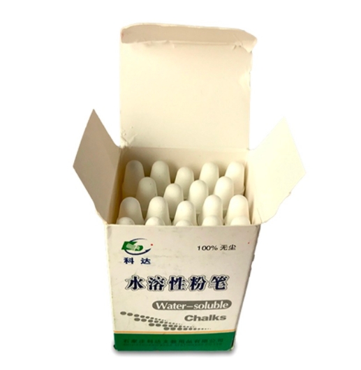 科达无尘水溶性粉笔白色 20支/盒 1000支/箱